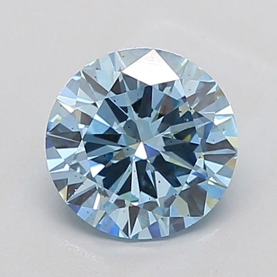 Loose Diamond - ROUND 2.0ct Fancy Vivid Blue SI2: Loose Diamond - ROUND 2.0ct Fancy Vivid Blue SI2 Source: This is a real non-mined Diamond that has been grown in a lab Shape: ROUND Carats: 2.0 Color: Fancy Vivid Blue Certification: IGI Video: