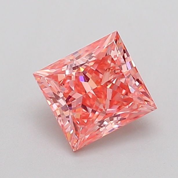 Loose Diamond - PRINCESS 0.93ct Fancy Vivid Pink VS2: Loose Diamond - PRINCESS 0.93ct Fancy Vivid Pink VS2 Source: This is a real non-mined Diamond that has been grown in a lab Shape: PRINCESS Carats: 0.93 Color: Fancy Vivid Pink Certification: IGI Video