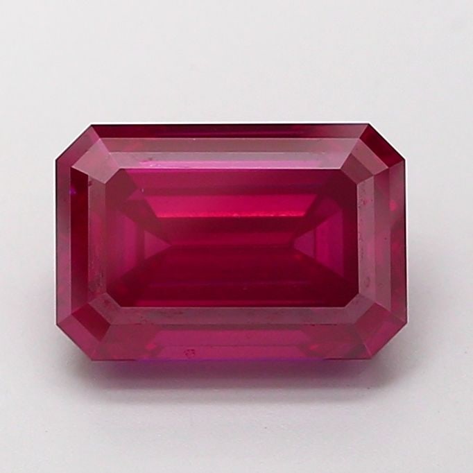 Loose Diamond - EMERALD 3.04ct Fancy Vivid Pink VS2 (1 of 1)