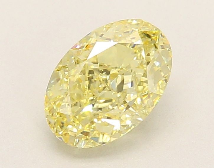 Loose Diamond - OVAL 1.5ct Fancy Light Yellow VS1: Loose Diamond - OVAL 1.5ct Fancy Light Yellow VS1 Source: This is a real non-mined Diamond that has been grown in a lab Shape: OVAL Carats: 1.5 Color: Fancy Light Yellow Certification: IGI Video: