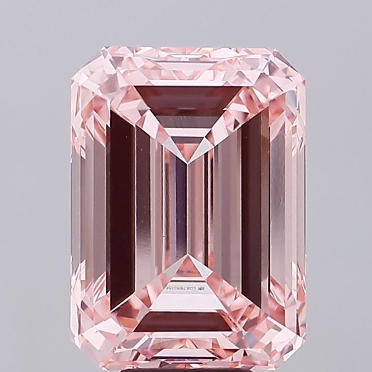 Loose Diamond - EMERALD 10.02ct Fancy Intense Pink VS1: Loose Diamond - EMERALD 10.02ct Fancy Intense Pink VS1 Source: This is a real non-mined Diamond that has been grown in a lab Shape: EMERALD Carats: 10.02 Color: Fancy Intense Pink Certification: IGI V