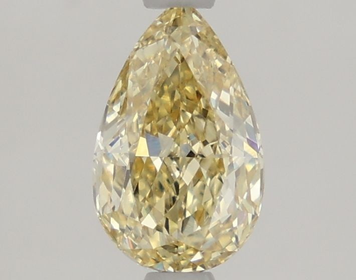 Loose Diamond - PEAR 1.08ct Fancy Yellow VVS2: Loose Diamond - PEAR 1.08ct Fancy Yellow VVS2 Source: This is a real non-mined Diamond that has been grown in a lab Shape: PEAR Carats: 1.08 Color: Fancy Yellow Certification: IGI Video:
