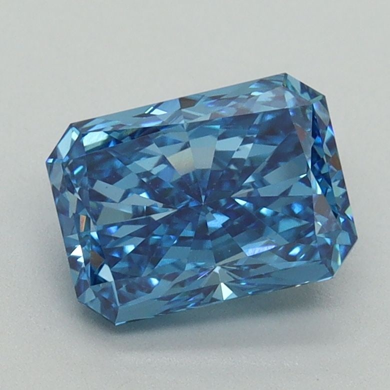 Loose Diamond - RADIANT 1.63ct Fancy Vivid Blue VVS2: Loose Diamond - RADIANT 1.63ct Fancy Vivid Blue VVS2 Source: This is a real non-mined Diamond that has been grown in a lab Shape: RADIANT Carats: 1.63 Color: Fancy Vivid Blue Certification: IGI Video: