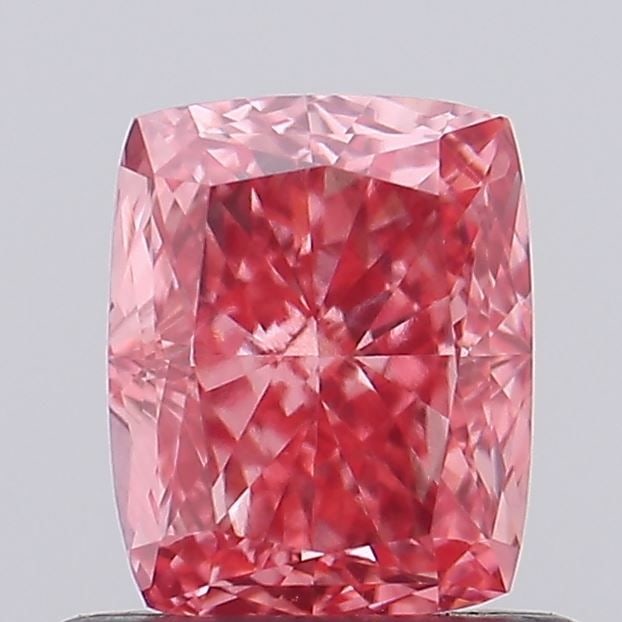 Loose Diamond - CUSHION MODIFIED 0.85ct Fancy Vivid Pink VS1: Loose Diamond - CUSHION MODIFIED 0.85ct Fancy Vivid Pink VS1 Source: This is a real non-mined Diamond that has been grown in a lab Shape: CUSHION MODIFIED Carats: 0.85 Color: Fancy Vivid Pink Certific