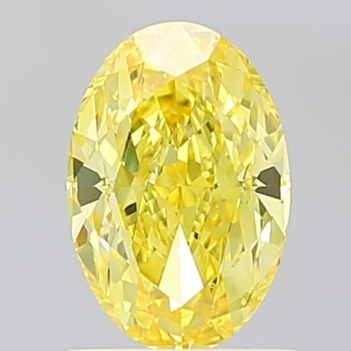 Loose Diamond - OVAL 1.31ct Fancy Vivid Yellow VS1: Loose Diamond - OVAL 1.31ct Fancy Vivid Yellow VS1 Source: This is a real non-mined Diamond that has been grown in a lab Shape: OVAL Carats: 1.31 Color: Fancy Vivid Yellow Certification: IGI Video: