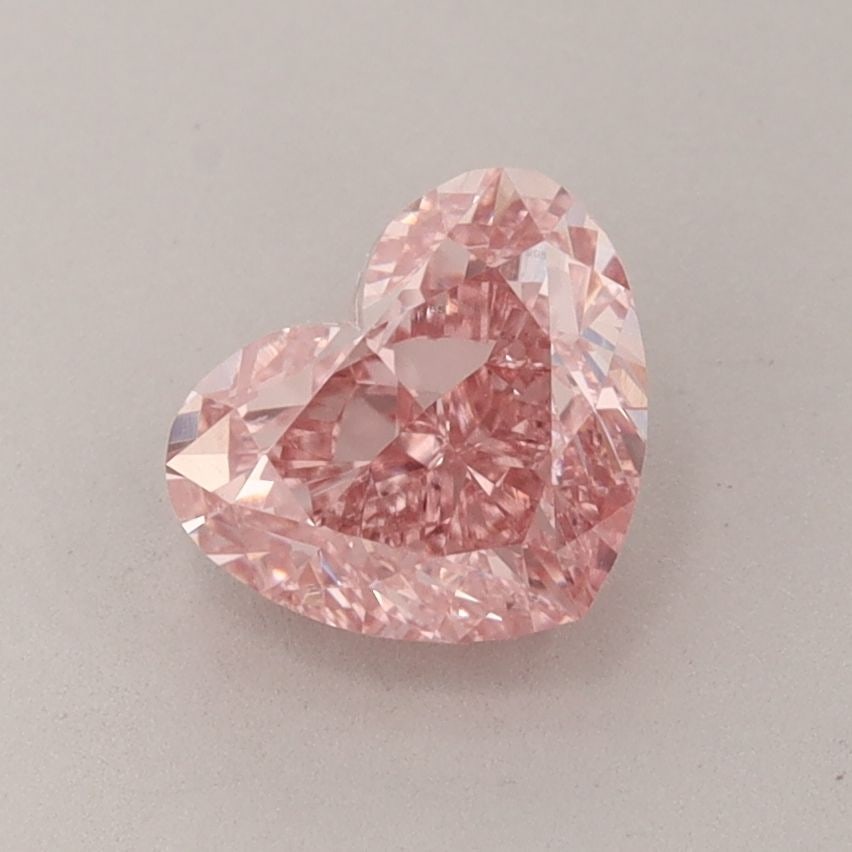 Loose Diamond - HEART 1.61ct Fancy Vivid Pink VS1: Loose Diamond - HEART 1.61ct Fancy Vivid Pink VS1 Source: This is a real non-mined Diamond that has been grown in a lab Shape: HEART Carats: 1.61 Color: Fancy Vivid Pink Certification: IGI Video: