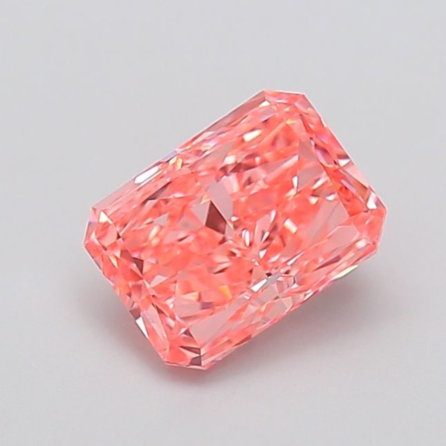 Loose Diamond - RADIANT 2.0ct Fancy Vivid Pink VVS2: Loose Diamond - RADIANT 2.0ct Fancy Vivid Pink VVS2 Source: This is a real non-mined Diamond that has been grown in a lab Shape: RADIANT Carats: 2.0 Color: Fancy Vivid Pink Certification: IGI Video: