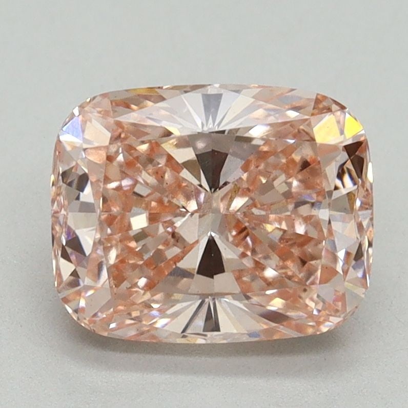 Loose Diamond - CUSHION BRILLIANT 2.16ct Fancy Intense Pink VS1: Loose Diamond - CUSHION BRILLIANT 2.16ct Fancy Intense Pink VS1 Source: This is a real non-mined Diamond that has been grown in a lab Shape: CUSHION BRILLIANT Carats: 2.16 Color: Fancy Intense Pink Ce