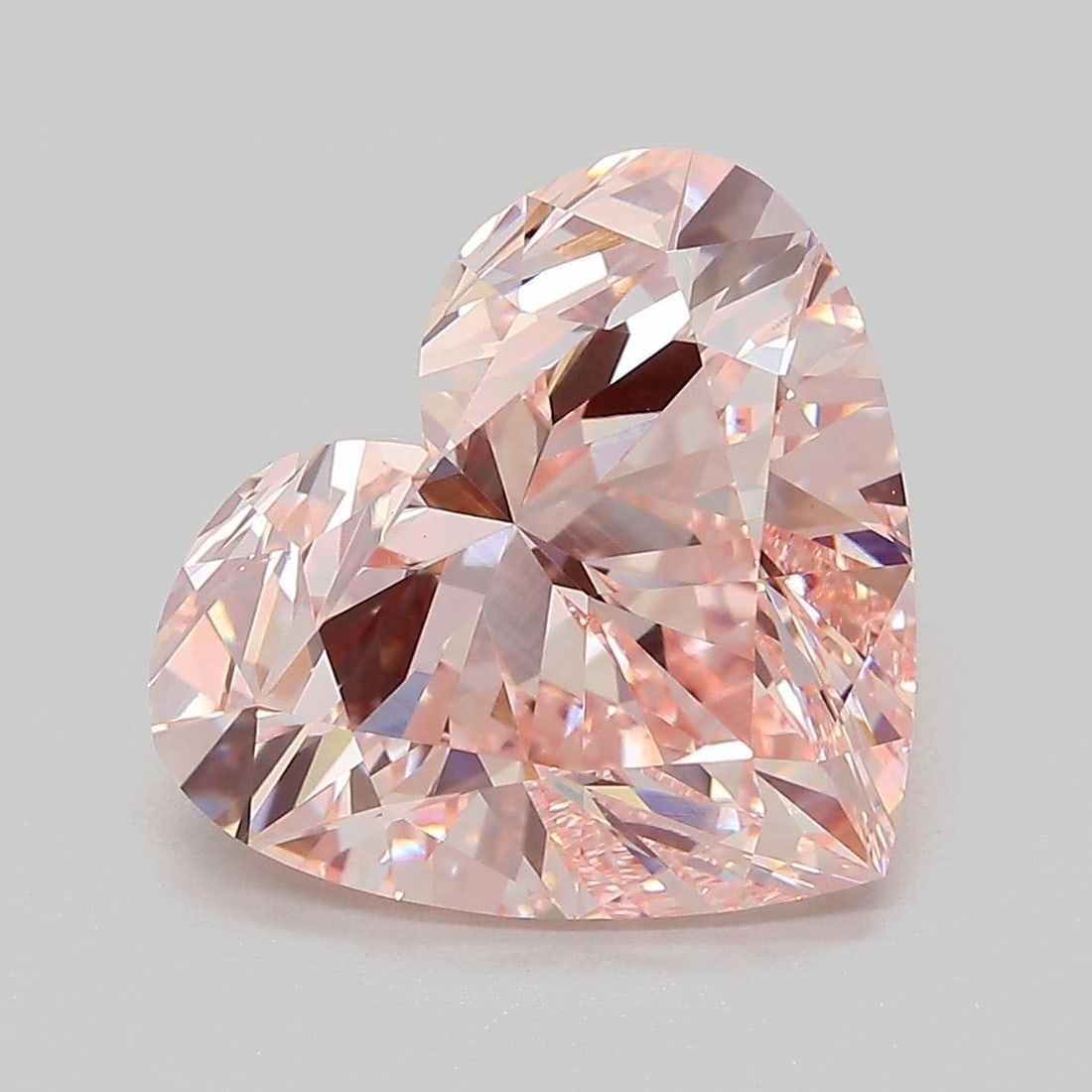 Loose Diamond - HEART 6.01ct Fancy Intense Pink VVS2: Loose Diamond - HEART 6.01ct Fancy Intense Pink VVS2 Source: This is a real non-mined Diamond that has been grown in a lab Shape: HEART Carats: 6.01 Color: Fancy Intense Pink Certification: IGI Video: