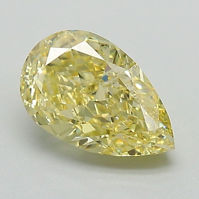 Loose Diamond - PEAR 1.16ct Fancy Intense Yellow VVS2: Loose Diamond - PEAR 1.16ct Fancy Intense Yellow VVS2 Source: This is a real non-mined Diamond that has been grown in a lab Shape: PEAR Carats: 1.16 Color: Fancy Intense Yellow Certification: IGI Vide