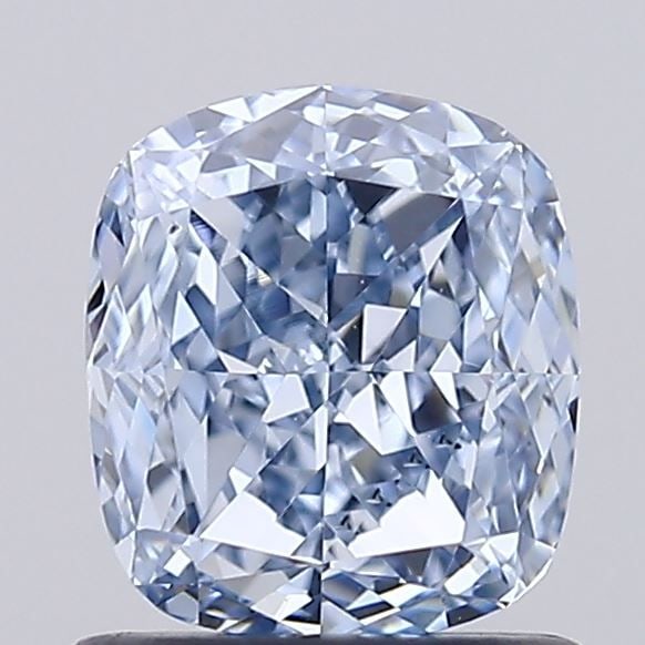 Loose Diamond - CUSHION MODIFIED 1.0ct Fancy Blue VS2: Loose Diamond - CUSHION MODIFIED 1.0ct Fancy Blue VS2 Source: This is a real non-mined Diamond that has been grown in a lab Shape: CUSHION MODIFIED Carats: 1.0 Color: Fancy Blue Certification: IGI Vid