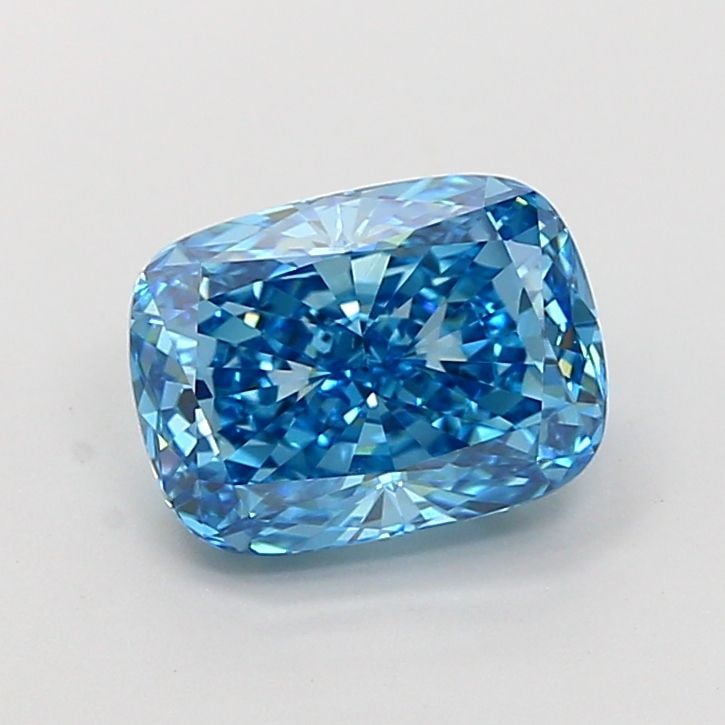 Loose Diamond - CUSHION MODIFIED 2.54ct Fancy Vivid Blue VVS2: Loose Diamond - CUSHION MODIFIED 2.54ct Fancy Vivid Blue VVS2 Source: This is a real non-mined Diamond that has been grown in a lab Shape: CUSHION MODIFIED Carats: 2.54 Color: Fancy Vivid Blue Certifi