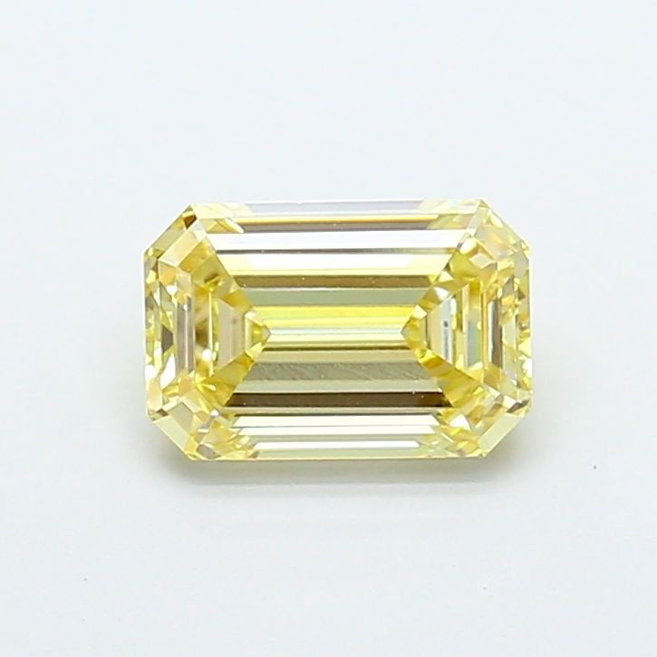 Loose Diamond - EMERALD 2.01ct Fancy Light Brownish Yellow VS1: Loose Diamond - EMERALD 2.01ct Fancy Light Brownish Yellow VS1 Source: This is a real non-mined Diamond that has been grown in a lab Shape: EMERALD Carats: 2.01 Color: Fancy Light Brownish Yellow Cert