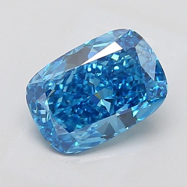 Loose Diamond - CUSHION MODIFIED 2.5ct Fancy Vivid Blue VVS2: Loose Diamond - CUSHION MODIFIED 2.5ct Fancy Vivid Blue VVS2 Source: This is a real non-mined Diamond that has been grown in a lab Shape: CUSHION MODIFIED Carats: 2.5 Color: Fancy Vivid Blue Certifica