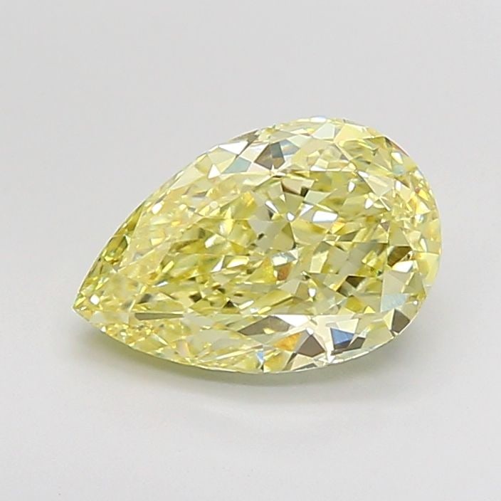 Loose Diamond - PEAR 3.09ct Fancy Yellow VS1: Loose Diamond - PEAR 3.09ct Fancy Yellow VS1 Source: This is a real non-mined Diamond that has been grown in a lab Shape: PEAR Carats: 3.09 Color: Fancy Yellow Certification: IGI Video: