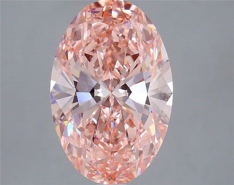 Loose Diamond - OVAL 4.01ct Fancy Vivid Pink VVS2: Loose Diamond - OVAL 4.01ct Fancy Vivid Pink VVS2 Source: This is a real non-mined Diamond that has been grown in a lab Shape: OVAL Carats: 4.01 Color: Fancy Vivid Pink Certification: IGI Video: