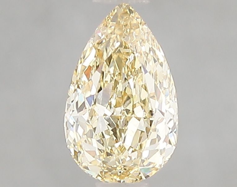 Loose Diamond - PEAR 1.08ct Fancy Yellow VS1: Loose Diamond - PEAR 1.08ct Fancy Yellow VS1 Source: This is a real non-mined Diamond that has been grown in a lab Shape: PEAR Carats: 1.08 Color: Fancy Yellow Certification: IGI Video: