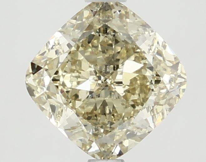 Loose Diamond - CUSHION MODIFIED 1.82ct Fancy Light Yellow VVS2: Loose Diamond - CUSHION MODIFIED 1.82ct Fancy Light Yellow VVS2 Source: This is a real non-mined Diamond that has been grown in a lab Shape: CUSHION MODIFIED Carats: 1.82 Color: Fancy Light Yellow Cer
