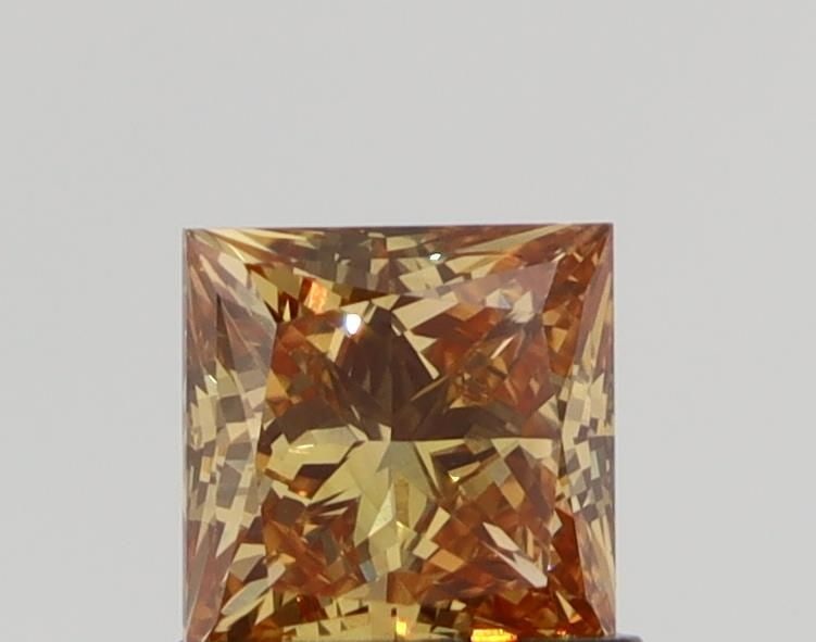 Loose Diamond - PRINCESS 0.99ct Fancy Brown VVS2: Loose Diamond - PRINCESS 0.99ct Fancy Brown VVS2 Source: This is a real non-mined Diamond that has been grown in a lab Shape: PRINCESS Carats: 0.99 Color: Fancy Brown Certification: NONE Video: