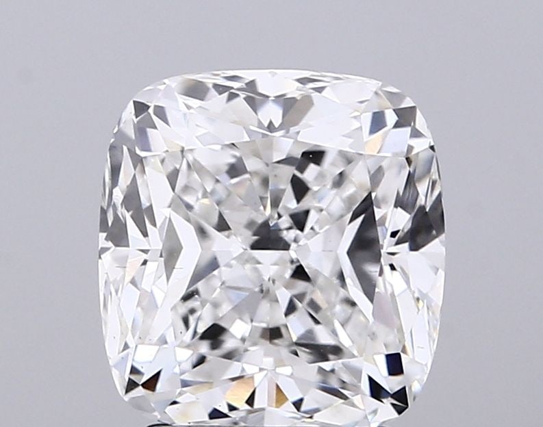 Loose Diamond - CUSHION MODIFIED 3.01ct F VS1: Loose Diamond - CUSHION MODIFIED 3.01ct F VS1 Source: This is a real non-mined Diamond that has been grown in a lab Shape: CUSHION MODIFIED Carats: 3.01 Color: F Clarity: VS1 Certification: IGI