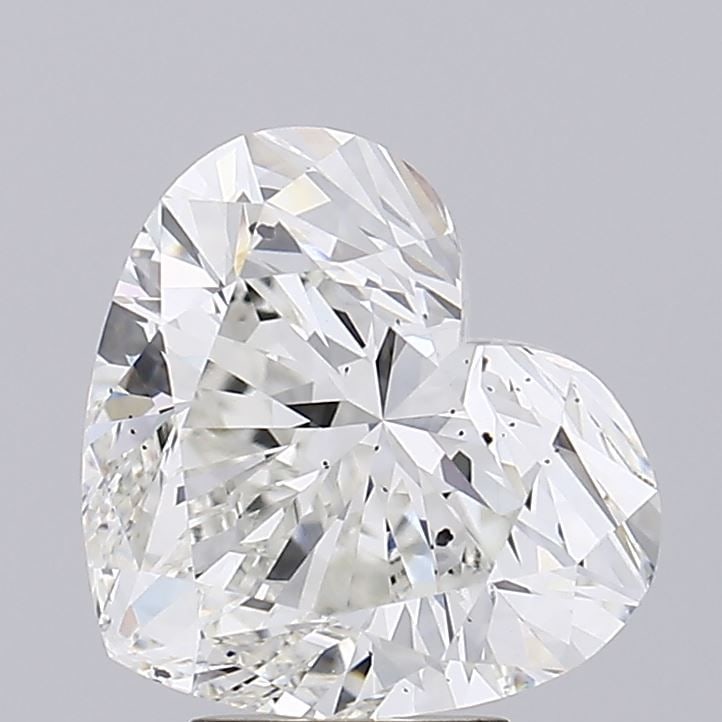 Loose Diamond - HEART 5.02ct G SI1: Loose Diamond - HEART 5.02ct G SI1 Source: This is a real non-mined Diamond that has been grown in a lab Shape: HEART Carats: 5.02 Color: G Clarity: SI1 Certification: IGI Video: