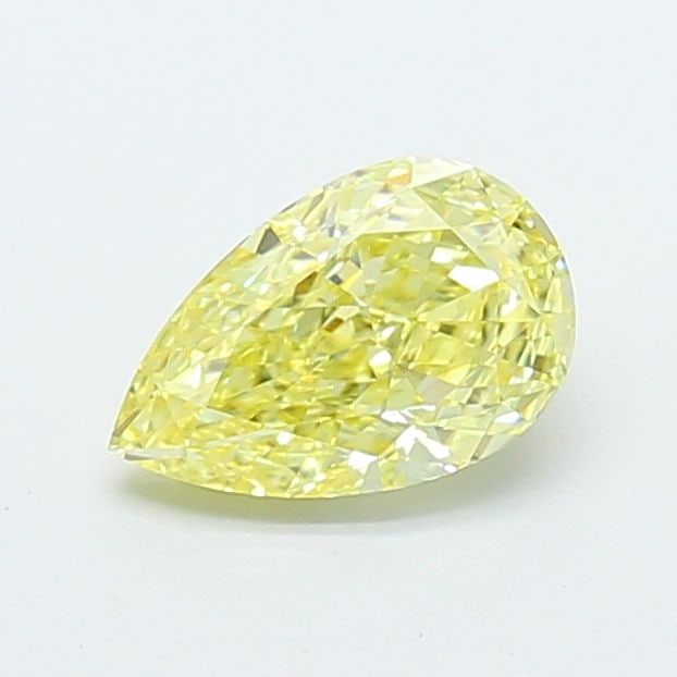 Loose Diamond - PEAR 1.07ct Fancy Yellow VS1: Loose Diamond - PEAR 1.07ct Fancy Yellow VS1 Source: This is a real non-mined Diamond that has been grown in a lab Shape: PEAR Carats: 1.07 Color: Fancy Yellow Certification: IGI Video: