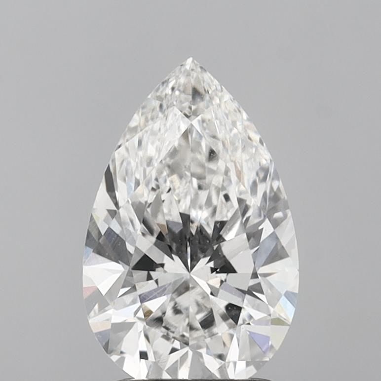 Loose Diamond - PEAR 2.03ct F VVS2: Loose Diamond - PEAR 2.03ct F VVS2 Source: This is a real non-mined Diamond that has been grown in a lab Shape: PEAR Carats: 2.03 Color: F Clarity: VVS2 Certification: IGI Video: