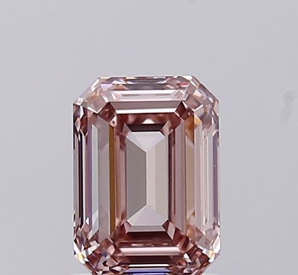 Loose Diamond - EMERALD 1.12ct Fancy Light Pinkish Brown VS1 (1 of 1)
