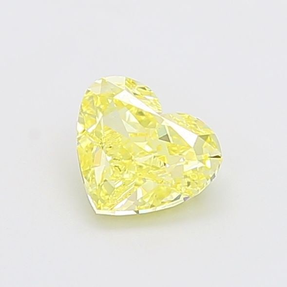 Loose Diamond - HEART 1.08ct Fancy Intense Yellow VS1: Loose Diamond - HEART 1.08ct Fancy Intense Yellow VS1 Source: This is a real non-mined Diamond that has been grown in a lab Shape: HEART Carats: 1.08 Color: Fancy Intense Yellow Certification: IGI Vid