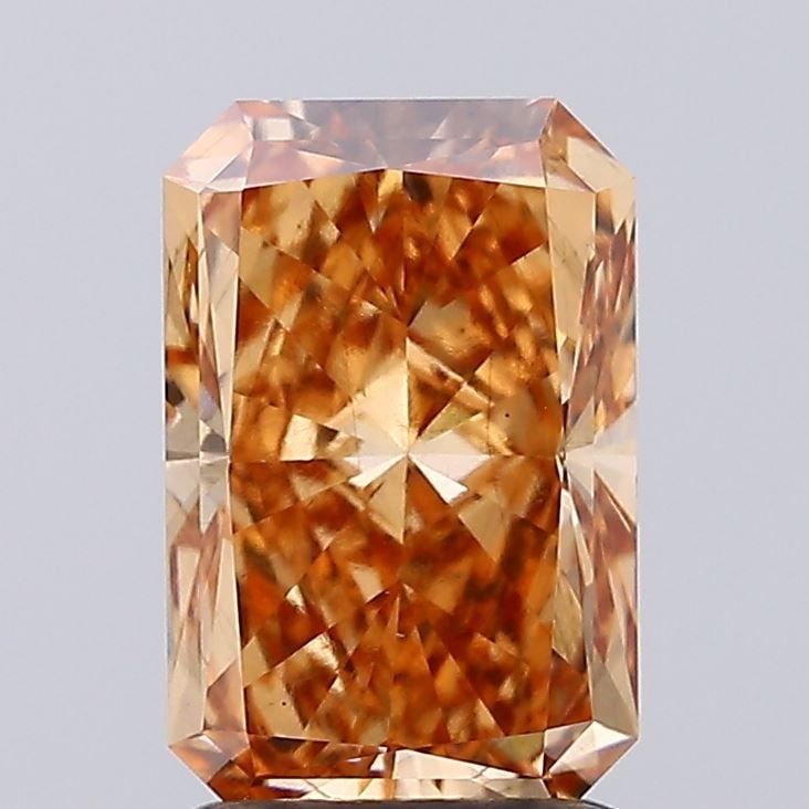 Loose Diamond - RADIANT 2.04ct Fancy Brown VS2: Loose Diamond - RADIANT 2.04ct Fancy Brown VS2 Source: This is a real non-mined Diamond that has been grown in a lab Shape: RADIANT Carats: 2.04 Color: Fancy Brown Certification: IGI Video: