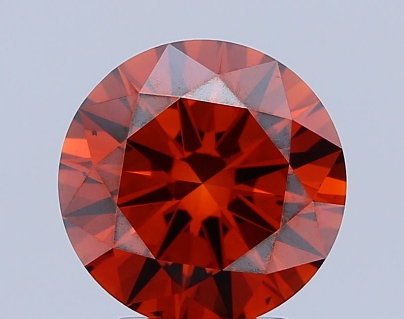 Loose Diamond - ROUND 2.73ct Fancy Orange VS2: Loose Diamond - ROUND 2.73ct Fancy Orange VS2 Source: This is a real non-mined Diamond that has been grown in a lab Shape: ROUND Carats: 2.73 Color: Fancy Orange Certification: IGI Video: