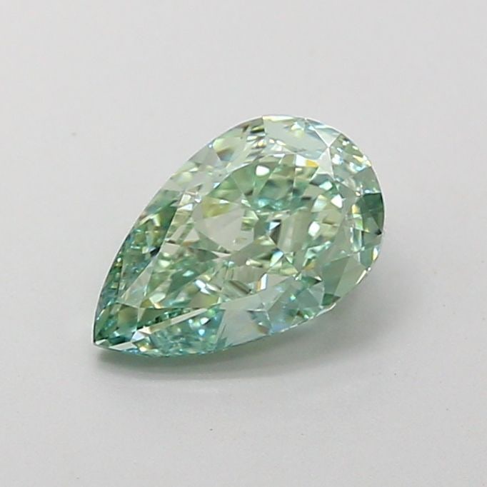 Loose Diamond - PEAR 1.3ct Fancy Vivid Green VVS1: Loose Diamond - PEAR 1.3ct Fancy Vivid Green VVS1 Source: This is a real non-mined Diamond that has been grown in a lab Shape: PEAR Carats: 1.3 Color: Fancy Vivid Green Certification: IGI Video:
