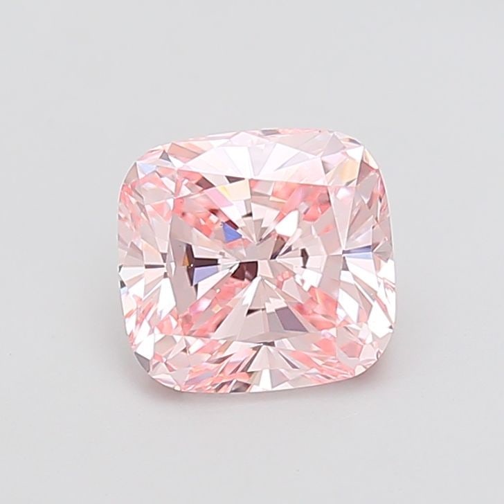 Loose Diamond - CUSHION MODIFIED 2.54ct Fancy Pink VS1: Loose Diamond - CUSHION MODIFIED 2.54ct Fancy Pink VS1 Source: This is a real non-mined Diamond that has been grown in a lab Shape: CUSHION MODIFIED Carats: 2.54 Color: Fancy Pink Certification: IGI V