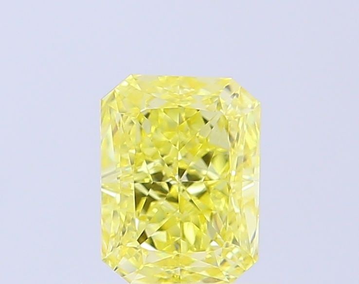 Loose Diamond - RADIANT 1.06ct Fancy Intense Yellow VS1: Loose Diamond - RADIANT 1.06ct Fancy Intense Yellow VS1 Source: This is a real non-mined Diamond that has been grown in a lab Shape: RADIANT Carats: 1.06 Color: Fancy Intense Yellow Certification: IGI