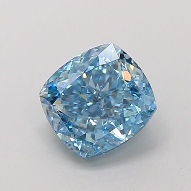 Loose Diamond - CUSHION MODIFIED 1.04ct Fancy Vivid Blue VVS2: Loose Diamond - CUSHION MODIFIED 1.04ct Fancy Vivid Blue VVS2 Source: This is a real non-mined Diamond that has been grown in a lab Shape: CUSHION MODIFIED Carats: 1.04 Color: Fancy Vivid Blue Certifi