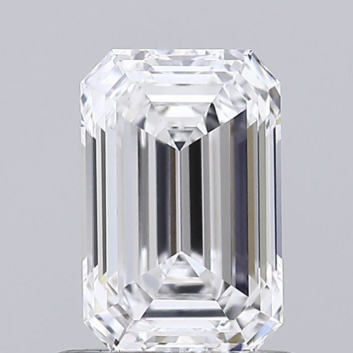 Loose Diamond - EMERALD 1.01ct D VVS1: Loose Diamond - EMERALD 1.01ct D VVS1 Source: This is a real non-mined Diamond that has been grown in a lab Shape: EMERALD Carats: 1.01 Color: D Clarity: VVS1 Certification: IGI Video: Video Link The