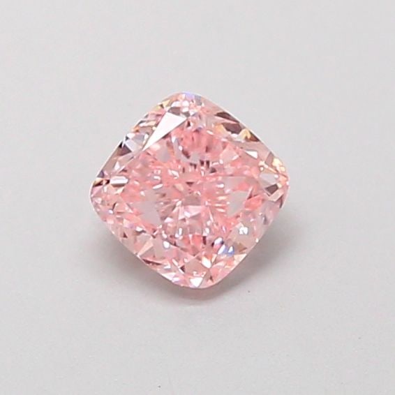 Loose Diamond - CUSHION MODIFIED 0.49ct Fancy Intense Pink VVS2: Loose Diamond - CUSHION MODIFIED 0.49ct Fancy Intense Pink VVS2 Source: This is a real non-mined Diamond that has been grown in a lab Shape: CUSHION MODIFIED Carats: 0.49 Color: Fancy Intense Pink Cer