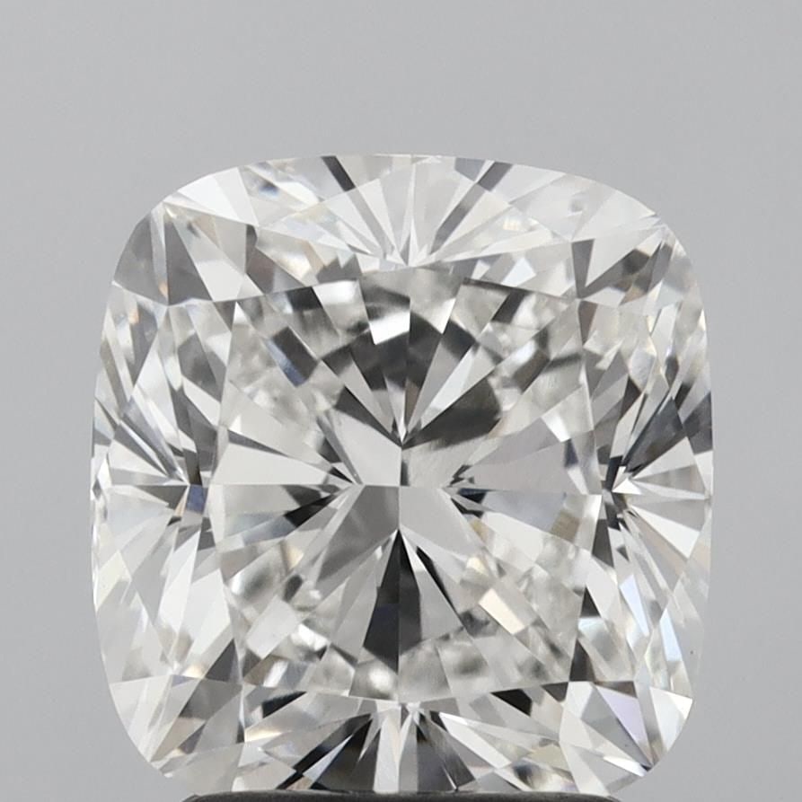 Loose Diamond - CUSHION MODIFIED 2.5ct G VVS2: Loose Diamond - CUSHION MODIFIED 2.5ct G VVS2 Source: This is a real non-mined Diamond that has been grown in a lab Shape: CUSHION MODIFIED Carats: 2.5 Color: G Clarity: VVS2 Certification: IGI Video: