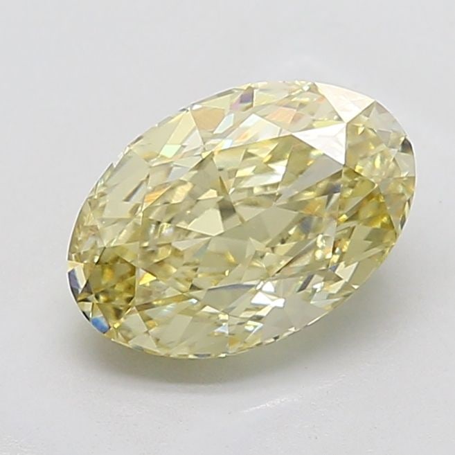 Loose Diamond - OVAL 3.01ct Fancy Intense Yellow VS1: Loose Diamond - OVAL 3.01ct Fancy Intense Yellow VS1 Source: This is a real non-mined Diamond that has been grown in a lab Shape: OVAL Carats: 3.01 Color: Fancy Intense Yellow Certification: IGI Video