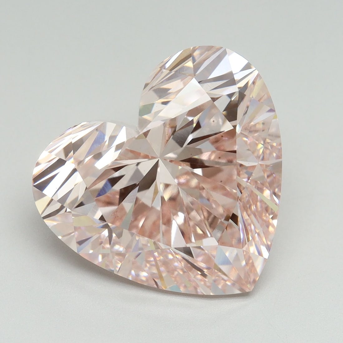 Loose Diamond - HEART 10.26ct Fancy Intense Pink VS1: Loose Diamond - HEART 10.26ct Fancy Intense Pink VS1 Source: This is a real non-mined Diamond that has been grown in a lab Shape: HEART Carats: 10.26 Color: Fancy Intense Pink Certification: IGI Video