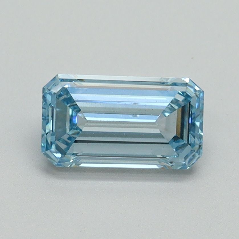 Loose Diamond - EMERALD 1.0ct Fancy Intense Blue VS2: Loose Diamond - EMERALD 1.0ct Fancy Intense Blue VS2 Source: This is a real non-mined Diamond that has been grown in a lab Shape: EMERALD Carats: 1.0 Color: Fancy Intense Blue Certification: IGI Video