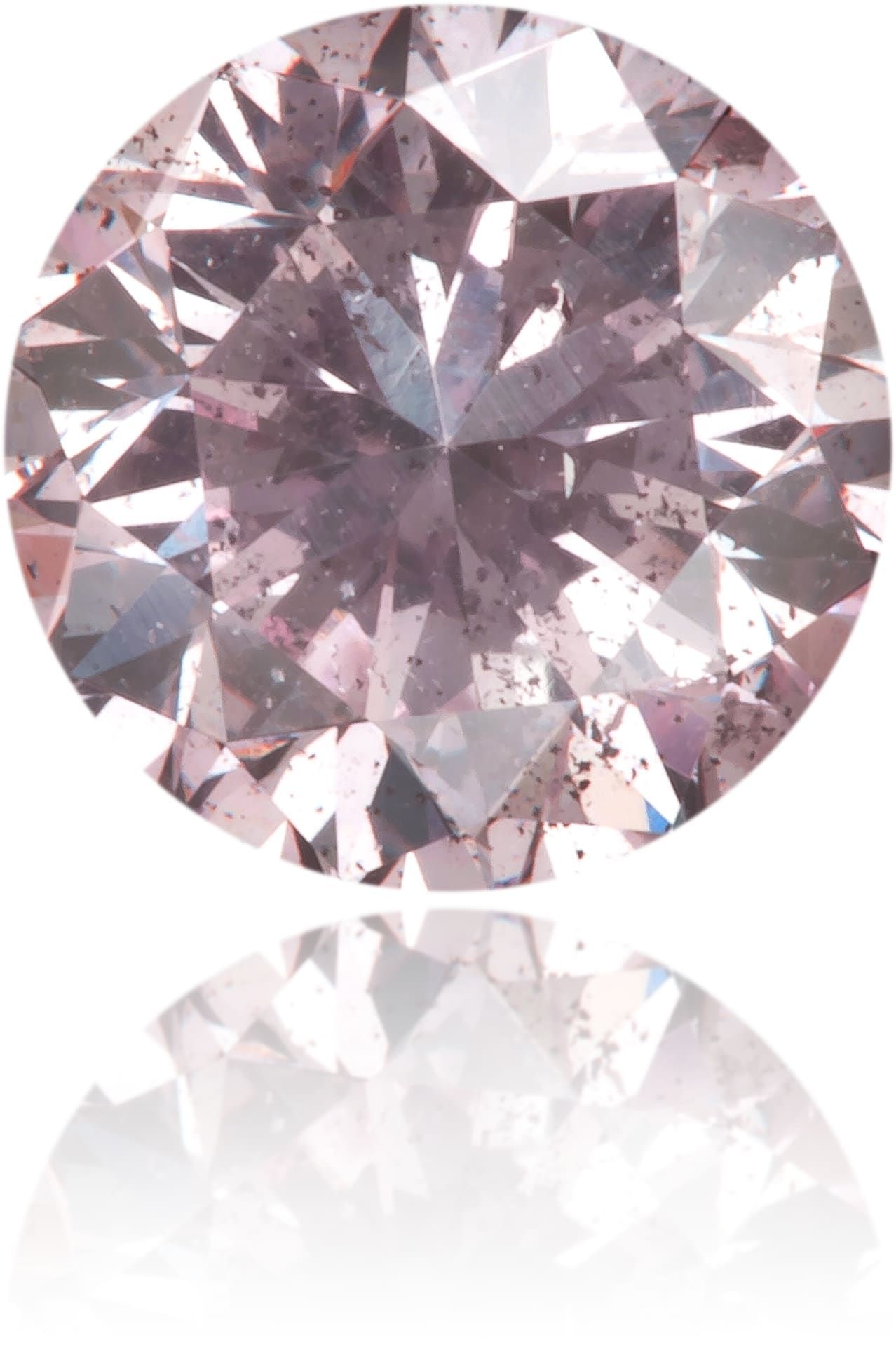 Loose Diamond - ROUND 0.65ct Very Light Pink I2: Loose Diamond - ROUND 0.65ct Very Light Pink I2 Source: Natural Shape: ROUND Carats: 0.65 Color: Very Light Pink Certification: NONE The Diamond Depot Guarantee: All items in this auction are guarante