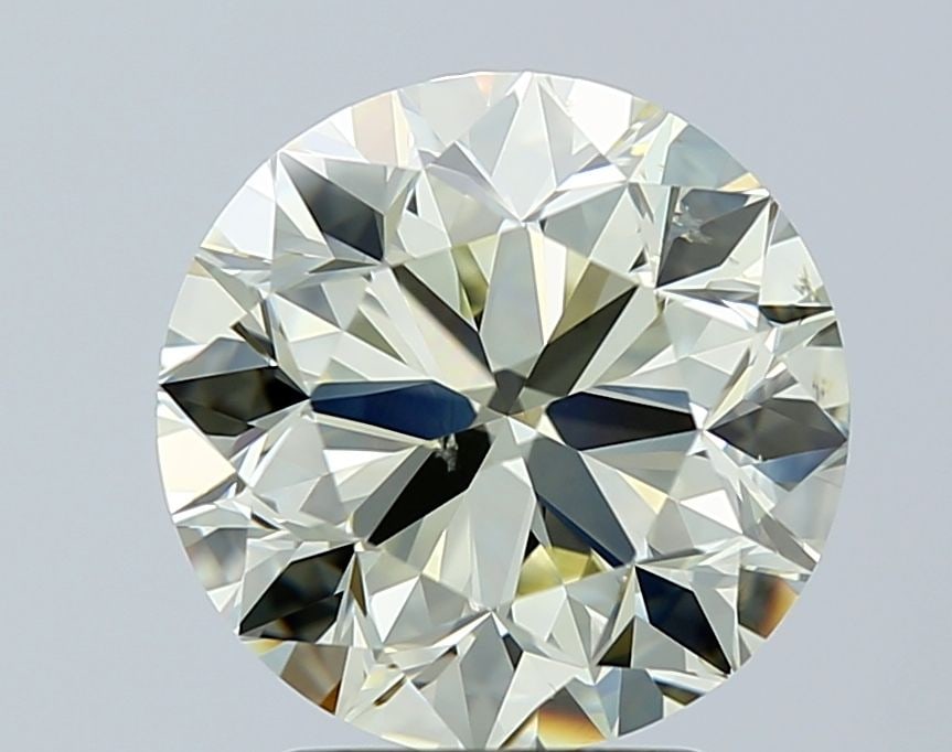 Loose Diamond - ROUND 3.0ct O-P SI1: Loose Diamond - ROUND 3.0ct O-P SI1 Source: Natural Shape: ROUND Carats: 3.0 Color: O-P Certification: NONE Video:
