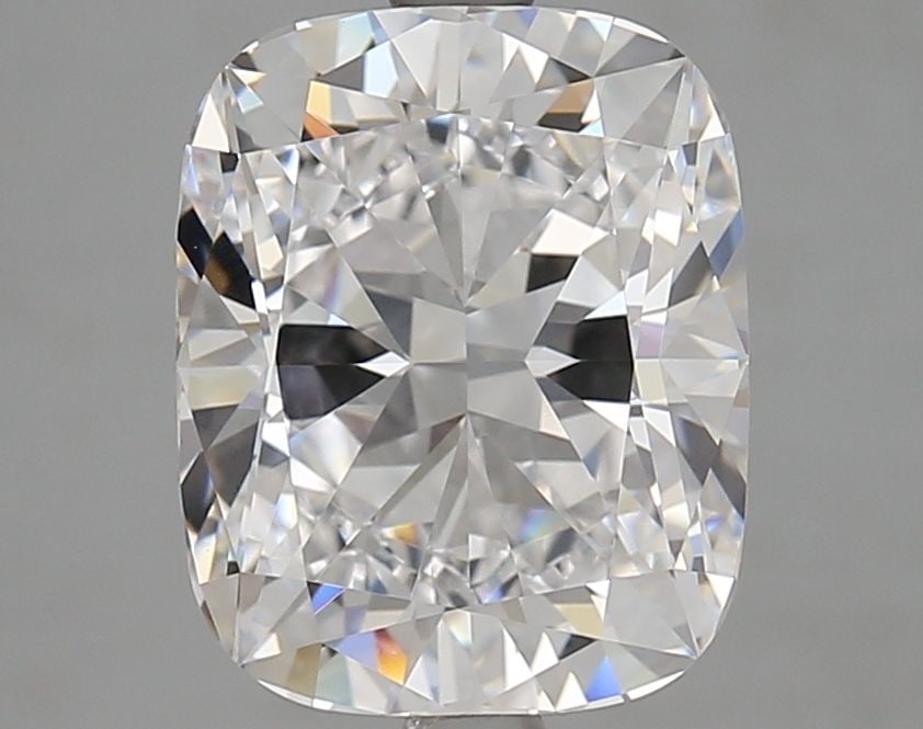 Loose Diamond - CUSHION BRILLIANT 4.07ct D VVS2: Loose Diamond - CUSHION BRILLIANT 4.07ct D VVS2 Source: This is a real non-mined Diamond that has been grown in a lab Shape: CUSHION BRILLIANT Carats: 4.07 Color: D Clarity: VVS2 Certification: GIA Vi
