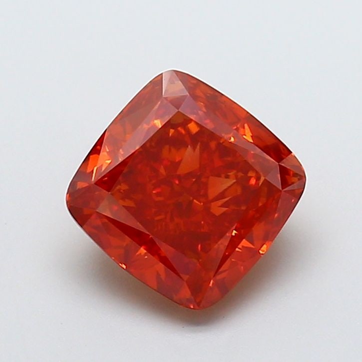 Loose Diamond - CUSHION MODIFIED 4.07ct Fancy Vivid Pink VVS2 (1 of 1)