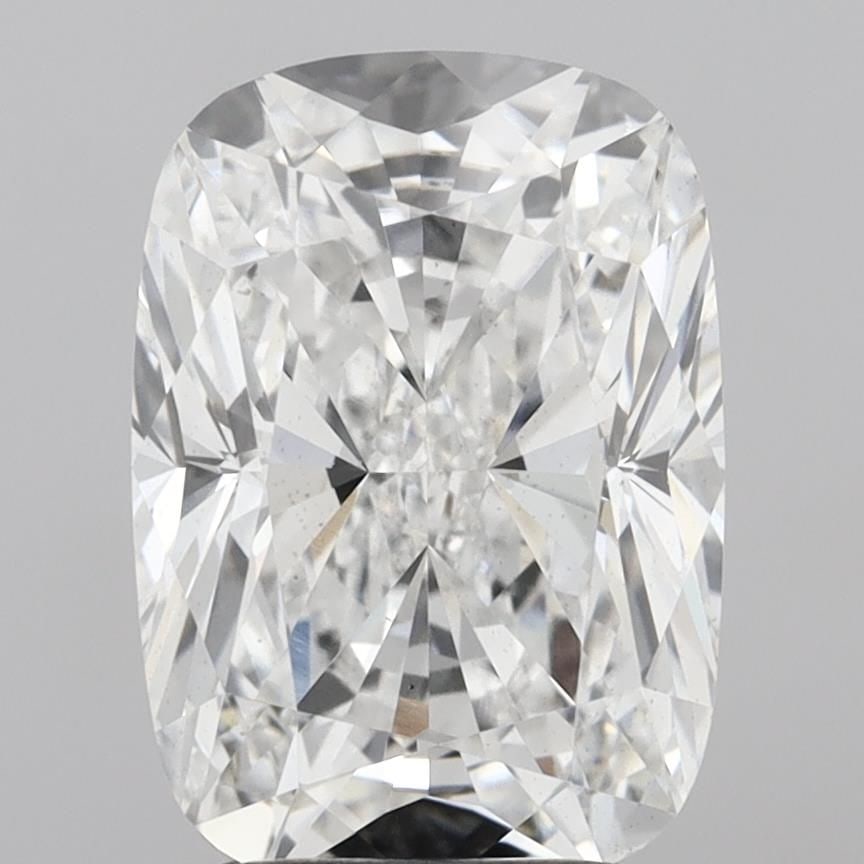 Loose Diamond - CUSHION MODIFIED 3.02ct E VS2: Loose Diamond - CUSHION MODIFIED 3.02ct E VS2 Source: This is a real non-mined Diamond that has been grown in a lab Shape: CUSHION MODIFIED Carats: 3.02 Color: E Clarity: VS2 Certification: IGI Video:
