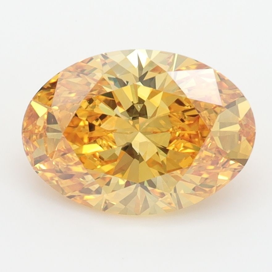 Loose Diamond - OVAL 2.26ct Fancy Vivid Yellow VVS1: Loose Diamond - OVAL 2.26ct Fancy Vivid Yellow VVS1 Source: This is a real non-mined Diamond that has been grown in a lab Shape: OVAL Carats: 2.26 Color: Fancy Vivid Yellow Certification: IGI Video: