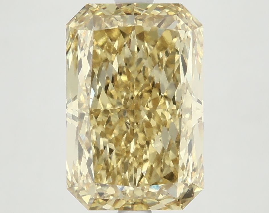 Loose Diamond - RADIANT 4.55ct Fancy Vivid Yellow VS1: Loose Diamond - RADIANT 4.55ct Fancy Vivid Yellow VS1 Source: This is a real non-mined Diamond that has been grown in a lab Shape: RADIANT Carats: 4.55 Color: Fancy Vivid Yellow Certification: IGI Vid