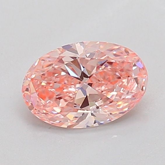 Loose Diamond - OVAL 0.61ct Fancy Vivid Pink VVS2: Loose Diamond - OVAL 0.61ct Fancy Vivid Pink VVS2 Source: This is a real non-mined Diamond that has been grown in a lab Shape: OVAL Carats: 0.61 Color: Fancy Vivid Pink Certification: IGI The Diamond 