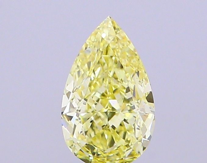Loose Diamond - PEAR 0.93ct Fancy Intense Yellow VS2: Loose Diamond - PEAR 0.93ct Fancy Intense Yellow VS2 Source: This is a real non-mined Diamond that has been grown in a lab Shape: PEAR Carats: 0.93 Color: Fancy Intense Yellow Certification: IGI The D